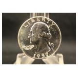 1957 Proof Washington Silver Quarter