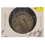 1927-S Silver Standing Liberty Silver Quarter