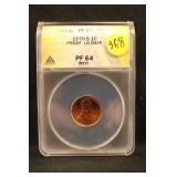1970-S PF 64 RED Certified LG Date Lincoln Cent