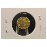 1852 California Fractional Gold Token