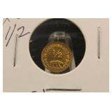 1932 California Fractional Gold Token