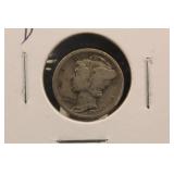 1921-D Silver Mercury Dime