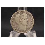 1906-P Barber Silver Quarter