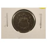 1868 Shield Nickel