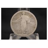 Possible 1917-D Standing Liberty Silver Quarter