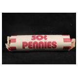 Roll of 1926 Lincoln Wheat Cents