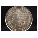 1890-S Uncirculated Morgan Silver Dollar