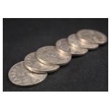 Lot of 6 Canada 1936 Nickels
