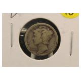 1921-D Silver Mercury Dime