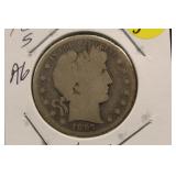 1897-S Silver Barber Half Dollar