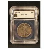 1921-S Walking Liberty Silver Half Dollar *KEY