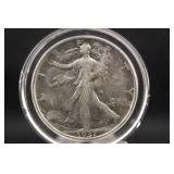 1937-P Walking Liberty Silver Half Dollar