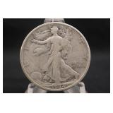 1934 Walking Liberty Silver Half Dollar