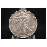 1941-D UNC Walking Liberty Silver Half Dollar