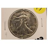 1941-S UNC Walking Liberty Silver Half Dollar