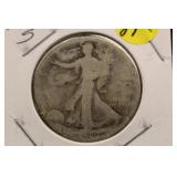 1920-S Silver Walking Liberty Half Dollar