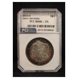 1878-S Certified Morgan Silver Dollar *Toned