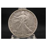1943-S Walking Liberty Silver Half Dollar