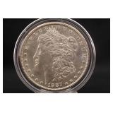 1887-S Uncirculated Morgan Silver Dollar