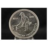 1985 1oz .999 Silver Engelhard Prospector
