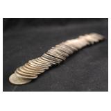 Roll of 50 90% Silver Roosevelt Dimes
