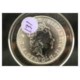 2023 1oz .999 Silver Britannia