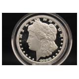 2000 Millennium 1oz .999 Silver Morgan w/COA