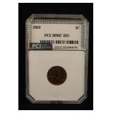 1953-P Certified Red Lincoln Wheat Cent