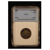 1900 Certified Canada Silver Quarter