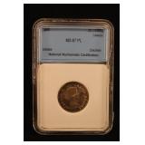 1955 Canada Certified Silver Quarter