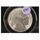 1oz .999 Pure Silver Buffalo Round