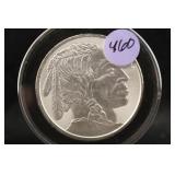 1oz .999 Pure Silver Buffalo Round