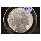 1oz .999 Pure Silver Buffalo Round