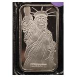 1oz .999 Silver Statue of Liberty Bar