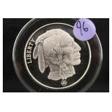 1oz .999 Pure Silver Buffalo Round