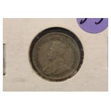 1930 Canadian 10 cent piece