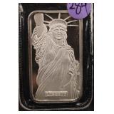 1oz .999 Silver Statue of Liberty Bar