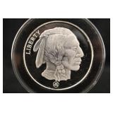 1oz .999 Pure Silver Buffalo Coin