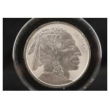 1oz .999 Pure Silver Buffalo Coin