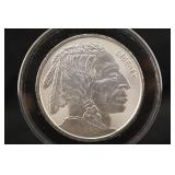 1oz .999 Pure Silver Buffalo Coin