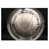 2020 U.S Mint Silver Basketball Proof Coin