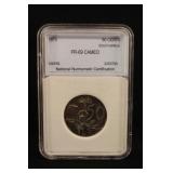 1975 Certified South Africa 50 Cent Proof Coin