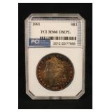 1881-P Super Toned Gorgeous Morgan Silver Dollar
