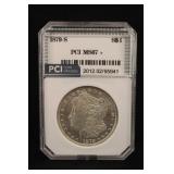 1879-S PCI Certified Morgan Silver Dollar