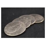 Lot of 4 1976 Eisenhower Dollars