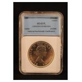1964 Certified Canada Proof Silver Dollar