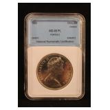 1965 Certified Proof Canada Silver Dollar