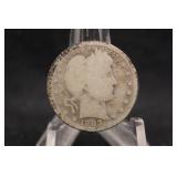 1903 Silver Liberty Head Morgan Quarter