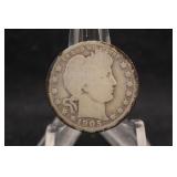 1905 Silver Liberty Head Morgan Quarter