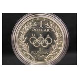 1988 U.S Mint Olympic Proof Silver Dollar